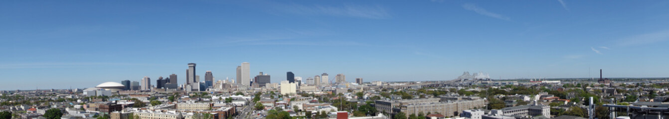 Fototapeta na wymiar Panorama New Orleans view
