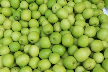 green apple fruit delicious at street food