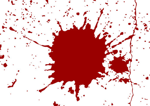 abstract vector splatter red color background. illustration vector design