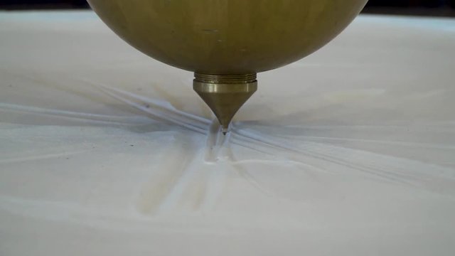  foucault pendulum close up 