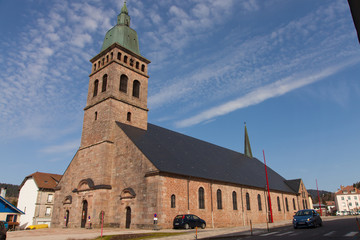 Obraz premium Eglise de Gerardmer, Vosges