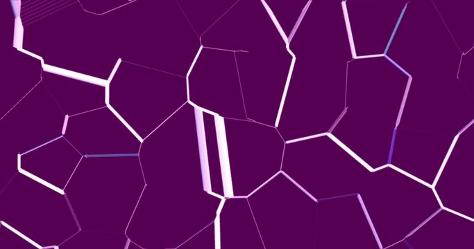 abstract background of bright and shiny crystals that move over a surface. Minimal technology background