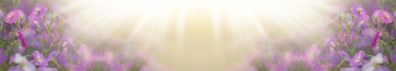 Beautiful flowers background for wedding scene