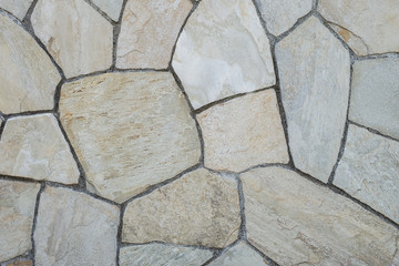 Closeup surface brick pattern at stone brick wall textured background