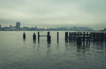 Misty New York Morning | View Across The Hudson | New York | USA