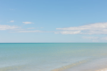 empty beach ocean sea spain canary islands fuerteventura 