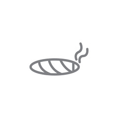 cigar outline icon. Elements of smoking activities illustration icon. Signs and symbols can be used for web, logo, mobile app, UI, UX