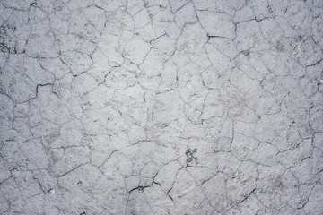 Weathered and dried surface of a salt lake texture