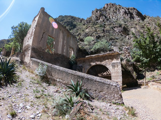 Old Mine in Real de catorce Mexico