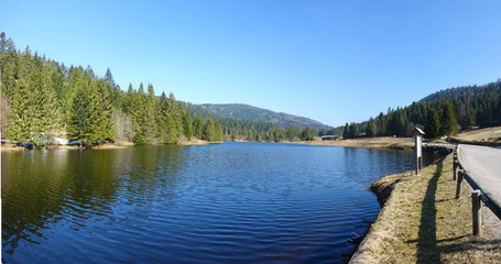 Fototapeta na wymiar Lac de Chajoux, Vosges