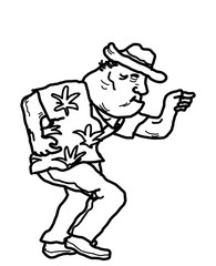 Active Senior People Dancing