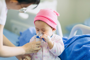 child who got sick by a chest infection after a cold or the flu that has trouble breathing and prolonged cough.A symptom of asthma or pneumonia cause by respiratory syncytial virus.