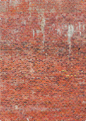 Brick wall. Texture taken from old building.
