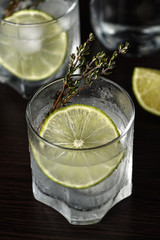 Gin and tonic