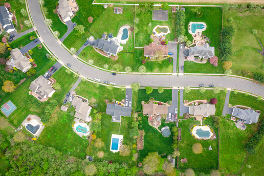 Aerial of Real Estate In New Jersey