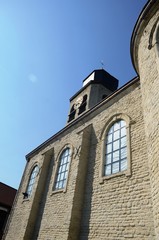 Fototapeta na wymiar Église Saint-Nicolas de Neder-Over-Heembeek (Bruxelles-Belgique)