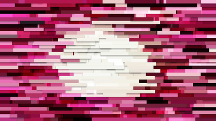 Abstract Pink Horizontal Lines and Stripes Background