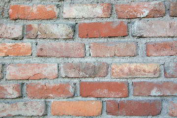 Obraz premium Old red brick wall texture