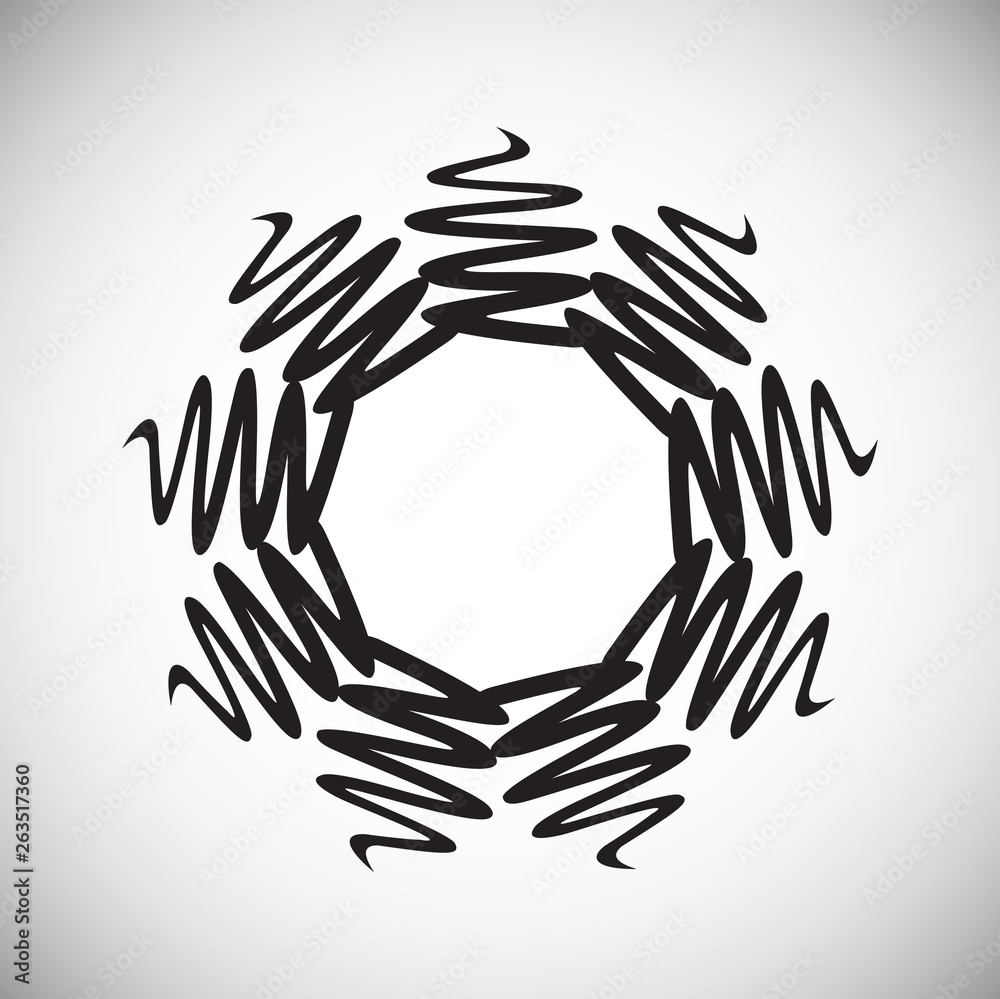 Poster sun icon on background for graphic and web design. simple vector sign. internet concept symbol for w