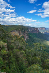 Fototapeta na wymiar govetts leap lookout, blue mountains, australia 7