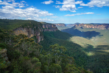 Obraz premium govetts leap lookout, blue mountains, australia 36