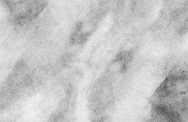 Monochrome gray aquarelle painted paper textured canvas for design, vintage card, retro template....