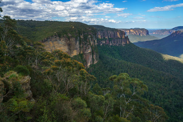 Fototapeta premium govetts leap lookout, blue mountains, australia 40