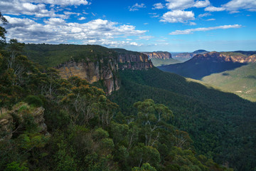 Fototapeta na wymiar govetts leap lookout, blue mountains, australia 33