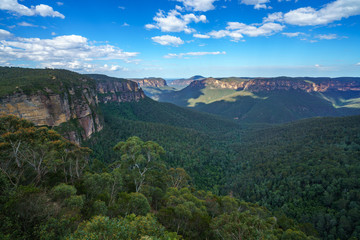Fototapeta na wymiar govetts leap lookout, blue mountains, australia 28