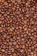roasted coffee beans, can be used as a background