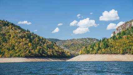 Fototapeta premium island in lake