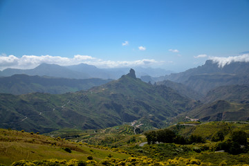 Landscape Gran Canaria Spring
