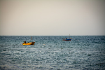 Fishing boats in Mozambique