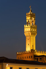 Fototapeta na wymiar Palazzo Vecchio in Florence