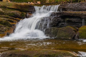  Saukin Ridge Waterfall, Peak District, UK