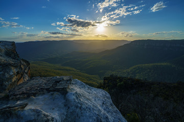 sunset at lincolns rock, blue mountains, australia 31
