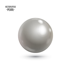 Glossy white sphere