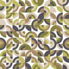 Repeating Vector Spring Abstract Background with Quadrants - 263529508