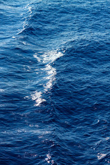AERIAL VIEW OF SEA AND WAVES