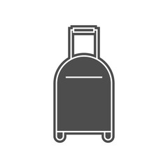 suitcase icon. Element of minimalistic for mobile concept and web apps icon. Glyph, flat icon for website design and development, app development
