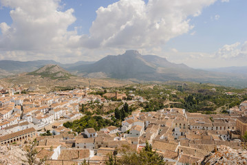 Obraz premium małe miasteczko w Andaluzji