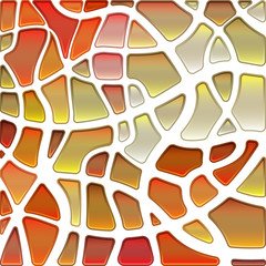 abstract vector stained-glass mosaic background