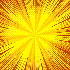 Fototapeta premium Comic page abstract bright background
