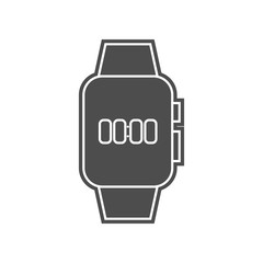 smart watch call icon. Element of minimalistic for mobile concept and web apps icon. Glyph, flat icon for website design and development, app development