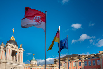 Landesflagge von Brandenburg