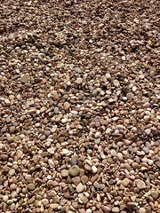 Beach stones. Small pebbles