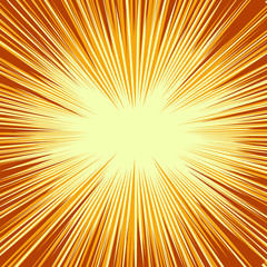 Obraz premium Comic big burst background