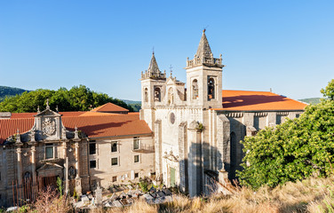 Fototapeta na wymiar Monastery of San Esteban / Santo Estevo (Ribas de Sil) - Galicia, Spain