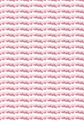 Pink clouds vector pattern