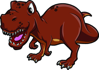 Tyrannosaurus ready to attack